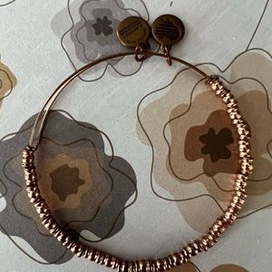 Alex and Ani Rose Gold Beaded Bracelet